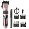 Tondeuse à cheveux électrique pour hommes Rasoir à cheveux rechargeable USB avec 4 peignes de limite