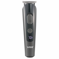 Tondeuse à cheveux électrique sans fil professionnelle de salon réglable de VGR 110V-220V chargée