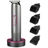 Tondeuse à cheveux électrique sans fil USB Rechargeable tondeuse à cheveux Machine de coupe de cheveux avec 4 pièces pei