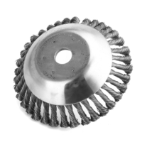 Tondeuse à gazon électrique à tête arrondie à bord arrondi coupe-herbe de 6/8 pouces