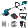 Tondeuse à gazon électrique 21 V tondeuse à gazon Rechargeable sans fil tondeuse à gazon de jardin avec 1 pc 2000 mAh Ba