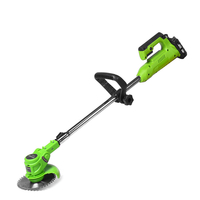 Tondeuse à gazon sans fil 24 V coupe-herbe électrique tondeuse à gazon tondeuse à gazon avec 2 Batteries