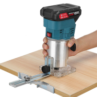 Tondeuse électrique Rechargeable sans brosse Machine de coupe du bois multifonctionnelle avec aucun / 1/2 pièces Batteri