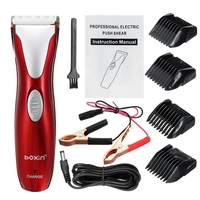 Tondeuse électrique Rechargeable Tondeuse sans fil Hommes Barber Usage à domicile Toilettage Barbe Kit de rasage
