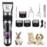 Tondeuse professionnelle pour animaux de compagnie,  chien,  chat,  toilettage des cheveux,  rasoir sans fil