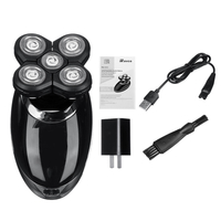 Tondeuse rasoir électrique 3 en 1 électrique sans fil 5 têtes rasoir rasoir