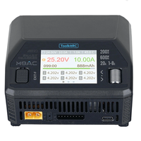ToolkitRC M8AC AC 200W DC 600W 65WIPS 2.4 Inch LCD Screen Chargerfor 1-8S LiPo LiHV LiFe Lilon LTO 1-12S Pb 1-20S NiMH