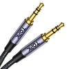 TOPK YP13 3.5mm mâle à mâle câble AUX multifonctionnel pour microphone pour iPod haut-parleur TV ordinateur lecteur DVD