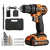 TOPSHAK TS-ED4 20V 13mm Brushless Perceuse Électrique 45N.m Couple 0-1650RPM Vitesse Variable W/1pc Batterie EU/US Plug
