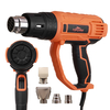 TOPSHAK TS-HG1 2000W Pistolets à air chaud 8 niveaux de température Kit de pistolets thermiques à 3 modes avec 4 buses p