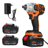 Topshak TS-PW1A 380N.M Brushless Electric Impact Wrench LED Working Light Rechargeable Woodworking Maintenance Tool W/ B