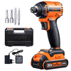 TOPSHAK TS-ESD4 20V Tournevis électrique sans fil Pilote à percussion sans balais LED Lampe de travail Rechargeable Outi