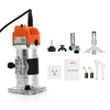Topshak TS-ET1 800W 110V/220V tondeuse à bois électrique 6.35mm mandrin en acier pour routeur à bois chanfreinage rainur