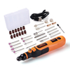 TOPSHAK TS-MG1 Mini meuleuse 5000-15000 tr/min Kit doutils rotatifs sans fil Meulage électrique portable Polissage