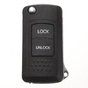 Touche de la télécommande 2 Bouton cas flip shell pour Mitsubishi Lancer Outlander