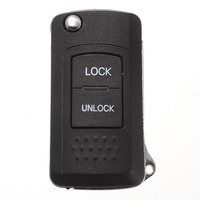 Touche de la télécommande 2 Bouton cas flip shell pour Mitsubishi Lancer Outlander