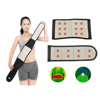 Tourmaline Magnetic Therapy Ceinture auto-chauffante Ceinture Dos Ceinture Ceinture de rééducation Sportif Bande