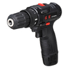 Tournevis 12 vitesses pour mandrin de perçage sans fil électrique 12V Hammer LED Lumière 1500mAh