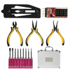 Tournevis 14 en 1/jauge de pas numérique/testeur de vérificateur/pince coupante outils à main électroniques pour hélicop