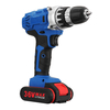 Tournevis électrique de conducteur de perceuse électrique rechargeable sans fil de 36V 1.3A avec 1 ou 2 Li-ion Batterie