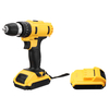 Tournevis électrique domestique multifonctionnel avec couple de perceuse 21V sans fil 18 + 3 couples W / 2X 1500mAh Li-i