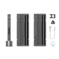 Tournevis électrique Portable ALD 46 en 1 Li-Ion Batterie Tournevis précis rechargeable à un bouton avec 3 lampes LED et