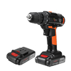 Tournevis électrique rechargeable sans fil 21V 4000mAh avec 1 ou 2 Li-ion Batterie
