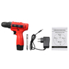 Tournevis électrique sans fil de 110V-240V 1 Batterie 1 chargeant des outils électriques de poinçon de perçage