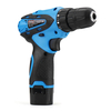 Tournevis électrique sans fil de 12V 1300mAh avec 2 Lithium-ion Batterie
