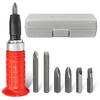Tournevis manuel 1/4 de pouce de loutil dentraînement Hammer avec embouts de tournevis