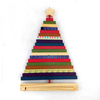 Tournez rayé arbre de Noël en bois ornements cadeaux créatifs décoration jouets