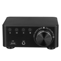 TPA3116 classe D bluetooth 5.0 HIFI amplificateur stéréo 2x50W prise en charge carte USB TF clé USB RCA AUX