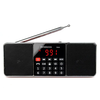 TR602 Portable Radio AM FM Receiver Bluetooth Speaker MP3 Player Rechargeable Battery AUX Input Telescopic Antenna