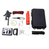 Trousse doutils de survie du kit SOS de survie durgence avec le mousqueton de sifflet de boussole de corde d&