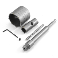 Trousse pour outil de clé à tige de tige de tige de tige de tige de trépan SDS de 30 et 65 mm pour ciment de béton