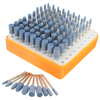 Trousse à outils accessoire pour pierre abrasive assortie rotative universelle 100pcs