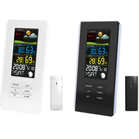 TS-74 Horloge de la station météo sans fil ° C / ° F Thermomètre Hygromètre