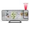 TS-9210-TFM-HW-R Radio projection alarm clock LED large screen display temperature and humidity electronic clock digital