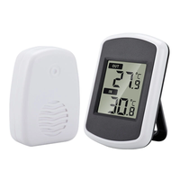 TS-FT004-B Digital Wireless Indoor Outdoor Thermometer Multi Precision Electronic Household Thermometer LED Display Temp