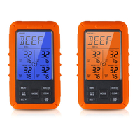 TS-TP40 Thermomètre à viande sans fil Thermomètre de cuisson à distance numérique Thermomètre pour aliments pour barbecu