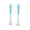 Têtes de brosse à dents remplaçables 2 pièces pour brosse à dents électrique série S noir et blanc