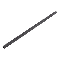 Tube carré en fibre de carbone de 250 mm