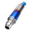 Tube déchappement universel en acier inoxydable pour tuyau déchappement de moto 38-51mm
