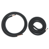 Tube de climatiseur 3m 1/4 pouces 1/2 pouces tuyaux de cuivre isolés costume de fil de ligne fendue
