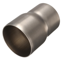 Tube de tuyau de connecteur de réducteur dadaptateur de silencieux déchappement en acier doux de moto de 60mm