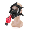 Tube de tuyau de shisha de leau de masque de filtre à gaz acrylique de silicone