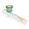 Tube de verre tenu dans la main dherbe tuyau de Hoo kah de tuyau deau dherbe