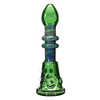 Tube dherbe de conduites deau en verre de borosilicate vert