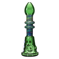Tube dherbe de conduites deau en verre de borosilicate vert