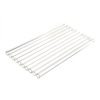Tube en verre de Borosilicate de mur épais de 10Pcs 200mm soufflant la verrerie de laboratoire de tuyauterie